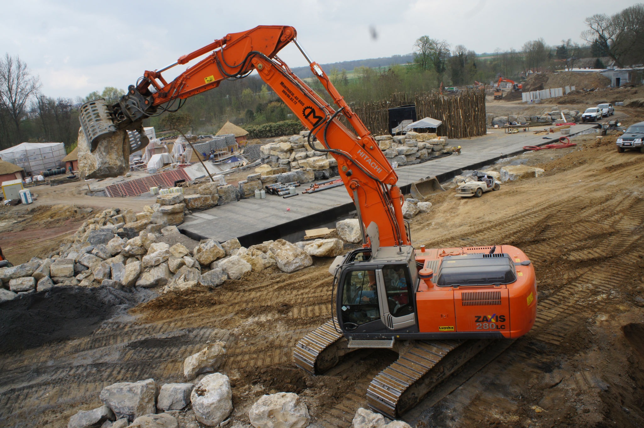 Chantier Afrique Pairi Daiza