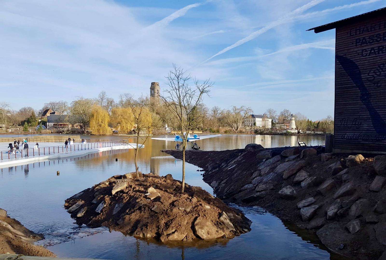 Création île Pairi Daiza