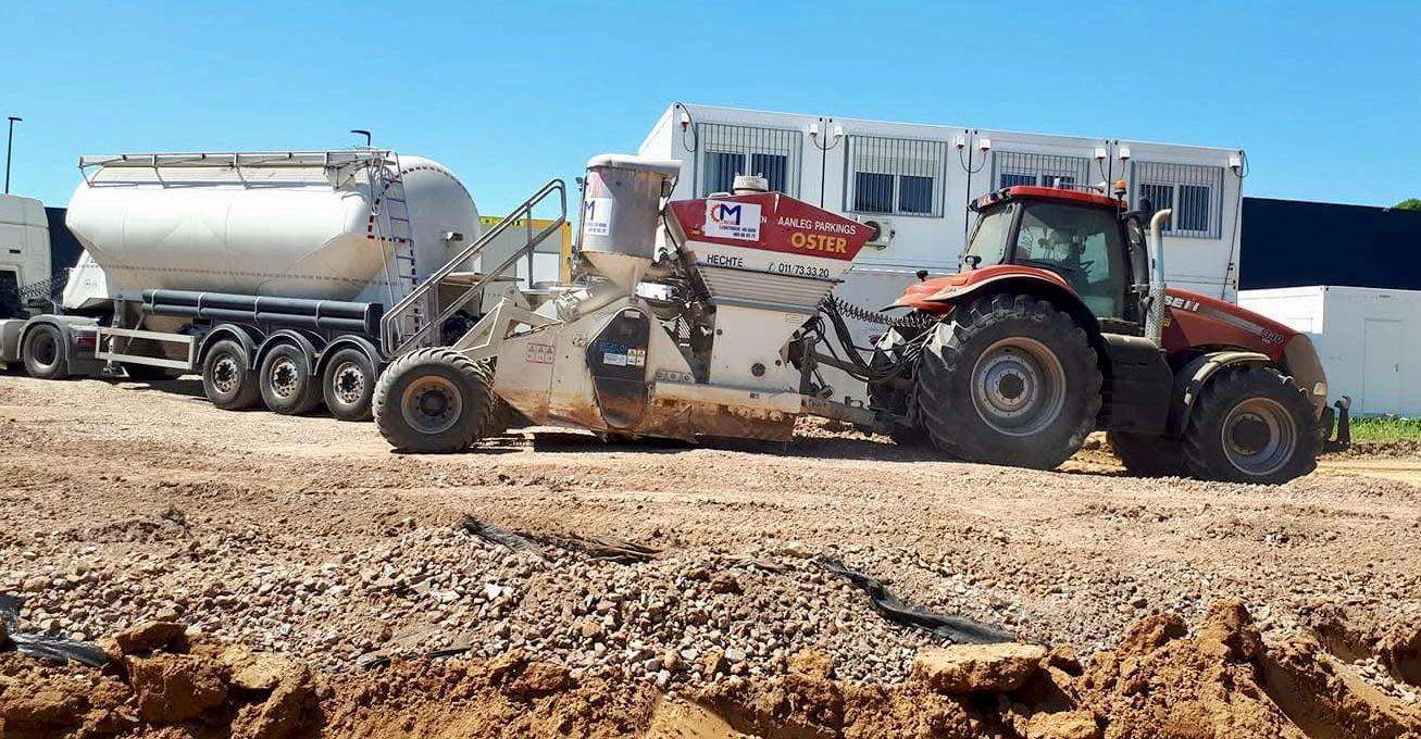 Stabilisation de sol chaux ciment